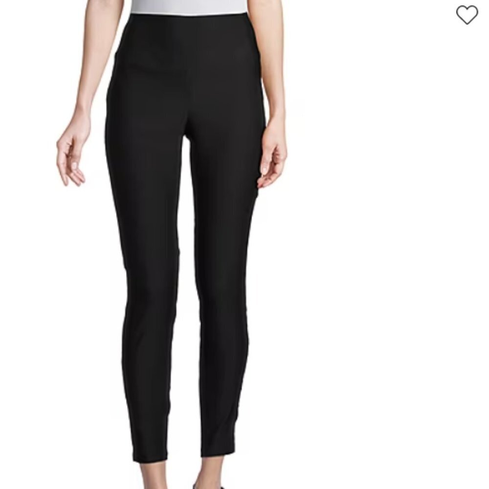 Fabulously Slimming By Chico's‎ Black Stretch Skinny Pant Size: 2 (M)